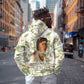 Zora Neale Hurston Zip Hoodie Floral Illustration Featuring Janie’s Dream from Their Eyes Were Watching God - African Pride