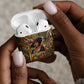 Zora Neale Hurston AirPods Case Bold Kente and Art Deco Pattern - I Am Not Tragically Colored - African Pride