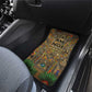Zora Neale Hurston Car Mats Bold Kente and Art Deco Pattern - I Am Not Tragically Colored - African Pride