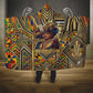 Zora Neale Hurston Hooded Blanket Bold Kente and Art Deco Pattern - I Am Not Tragically Colored - African Pride