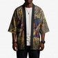 Zora Neale Hurston Kimono Bold Kente and Art Deco Pattern - I Am Not Tragically Colored - African Pride