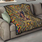 Zora Neale Hurston Quilt Bold Kente and Art Deco Pattern - I Am Not Tragically Colored - African Pride
