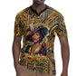Zora Neale Hurston Rugby Jersey Bold Kente and Art Deco Pattern - I Am Not Tragically Colored - African Pride