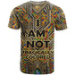 Zora Neale Hurston T shirt Bold Kente and Art Deco Pattern - I Am Not Tragically Colored - African Pride