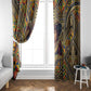 Zora Neale Hurston Window Curtain Bold Kente and Art Deco Pattern - I Am Not Tragically Colored - African Pride