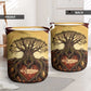 Léopold Sédar Senghor Laundry Basket Sacred Baobab Tree Design African Roots and Symbols Theme Negritude Movement - African Pride