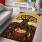 Léopold Sédar Senghor Area Rug Sacred Baobab Tree Design African Roots and Symbols Theme Negritude Movement - African Pride