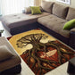 Léopold Sédar Senghor Area Rug Sacred Baobab Tree Design African Roots and Symbols Theme Negritude Movement - African Pride