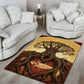 Léopold Sédar Senghor Area Rug Sacred Baobab Tree Design African Roots and Symbols Theme Negritude Movement - African Pride