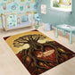Léopold Sédar Senghor Area Rug Sacred Baobab Tree Design African Roots and Symbols Theme Negritude Movement - African Pride