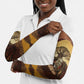 Léopold Sédar Senghor Arm Sleeves Sacred Baobab Tree Design African Roots and Symbols Theme Negritude Movement - African Pride