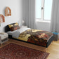 Léopold Sédar Senghor Bedding Set Sacred Baobab Tree Design African Roots and Symbols Theme Negritude Movement - African Pride