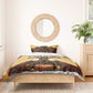 Léopold Sédar Senghor Bedding Set Sacred Baobab Tree Design African Roots and Symbols Theme Negritude Movement - African Pride