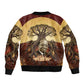Léopold Sédar Senghor Bomber Jacket Sacred Baobab Tree Design African Roots and Symbols Theme Negritude Movement - African Pride