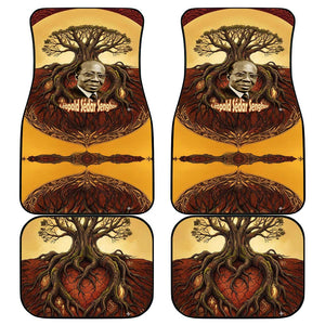 Léopold Sédar Senghor Car Mats Sacred Baobab Tree Design African Roots and Symbols Theme Negritude Movement - African Pride