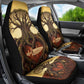 Léopold Sédar Senghor Car Seat Cover Sacred Baobab Tree Design African Roots and Symbols Theme Negritude Movement - African Pride