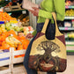 Léopold Sédar Senghor Grocery Bag Sacred Baobab Tree Design African Roots and Symbols Theme Negritude Movement - African Pride