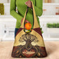 Léopold Sédar Senghor Grocery Bag Sacred Baobab Tree Design African Roots and Symbols Theme Negritude Movement - African Pride