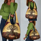 Léopold Sédar Senghor Grocery Bag Sacred Baobab Tree Design African Roots and Symbols Theme Negritude Movement - African Pride