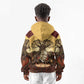 Léopold Sédar Senghor Kid Hoodie Sacred Baobab Tree Design African Roots and Symbols Theme Negritude Movement - African Pride
