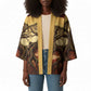 Léopold Sédar Senghor Kimono Sacred Baobab Tree Design African Roots and Symbols Theme Negritude Movement - African Pride