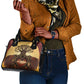 Léopold Sédar Senghor Shoulder Handbag Sacred Baobab Tree Design African Roots and Symbols Theme Negritude Movement - African Pride