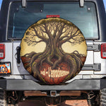 Léopold Sédar Senghor Spare Tire Cover Sacred Baobab Tree Design African Roots and Symbols Theme Negritude Movement - African Pride