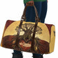 Léopold Sédar Senghor Travel Bag Sacred Baobab Tree Design African Roots and Symbols Theme Negritude Movement - African Pride