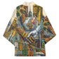 Léopold Sédar Senghor Kimono President Poete Portrait Futuristic African Robotic Handshake Earth and Flowers Unity - African Pride