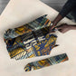 Léopold Sédar Senghor Umbrella President Poete Portrait Futuristic African Robotic Handshake Earth and Flowers Unity - African Pride