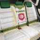 Tunisia Flag Back Car Seat Cover with National Crest and Emblem