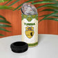 Tunisia Flag 4 in 1 Can Cooler Tumbler with National Crest and Emblem