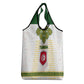 Tunisia Flag Grocery Bag with National Crest and Emblem