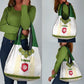 Tunisia Flag Grocery Bag with National Crest and Emblem