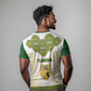 Tunisia Flag T shirt with National Crest and Emblem
