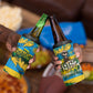 Rwanda Independence Day 4 in 1 Can Cooler Tumbler Distressed Grunge Flag Design - Broken Chains And 1962 Graphic