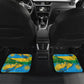 Rwanda Independence Day Car Mats Distressed Grunge Flag Design - Broken Chains And 1962 Graphic