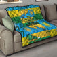 Rwanda Independence Day Quilt Distressed Grunge Flag Design - Broken Chains And 1962 Graphic