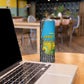 Rwanda Independence Day Unite Paix Progres Skinny Tumbler African Geometric Pattern - Power Fist And Coffee Branch Art