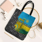Rwanda Independence Day Unite Paix Progres Tote Bag African Geometric Pattern - Power Fist And Coffee Branch Art
