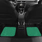 Benin Christmas Car Mats Palm Tree Dolls and Red Yellow Green Festive - African Pride