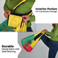 Benin Christmas Grocery Bag Palm Tree Dolls and Red Yellow Green Festive - African Pride
