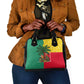 Benin Christmas Shoulder Handbag Palm Tree Dolls and Red Yellow Green Festive - African Pride