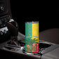 Benin Christmas Skinny Tumbler Palm Tree Dolls and Red Yellow Green Festive - African Pride