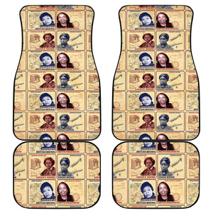 Brains Beauty And Breakthroughs Car Mats Trailblazing Black Women Inventors and Innovators - African Pride