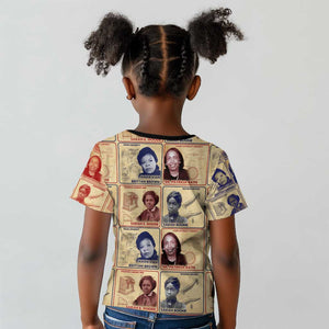 Brains Beauty And Breakthroughs Kid T shirt Trailblazing Black Women Inventors and Innovators - African Pride