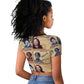 Brains Beauty And Breakthroughs Raglan Cropped T shirt Trailblazing Black Women Inventors and Innovators - African Pride