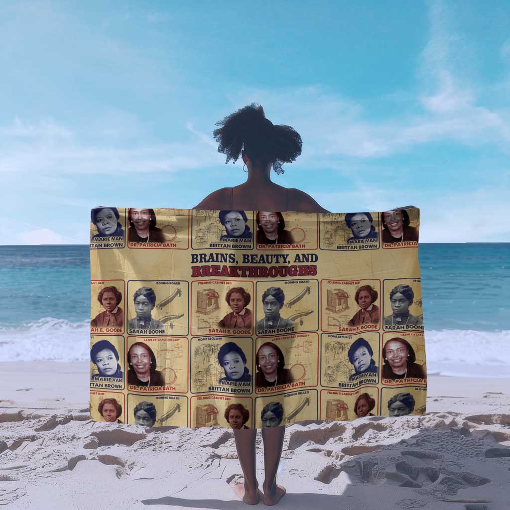 Brains Beauty And Breakthroughs Sarong Trailblazing Black Women Inventors and Innovators - African Pride
