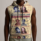Brains Beauty And Breakthroughs Sleeveless Zip Hoodie Trailblazing Black Women Inventors and Innovators - African Pride