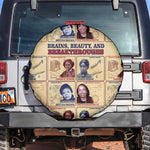 Brains Beauty And Breakthroughs Spare Tire Cover Trailblazing Black Women Inventors and Innovators - African Pride